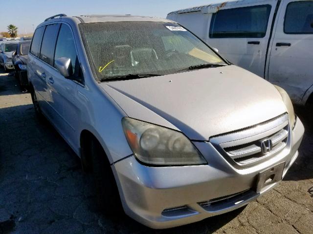 5FNRL38686B441197 - 2006 HONDA ODYSSEY EX SILVER photo 1