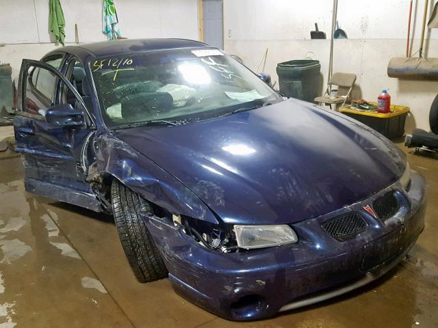 1G2WP52KXYF327715 - 2000 PONTIAC GRAND PRIX BLUE photo 1