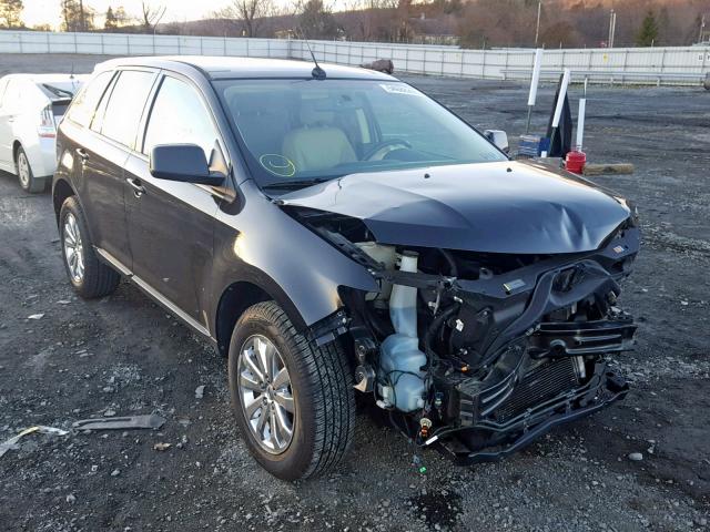 2FMDK4JC7ABA07731 - 2010 FORD EDGE SEL BLACK photo 1