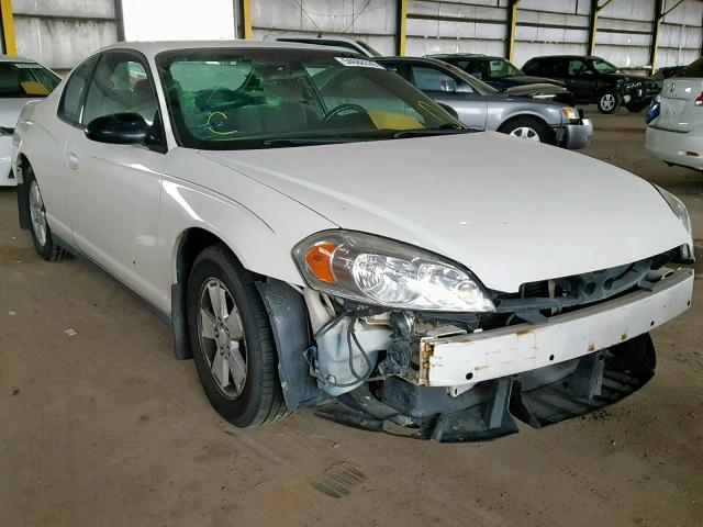 2G1WM15K769431117 - 2006 CHEVROLET MONTE CARL WHITE photo 1