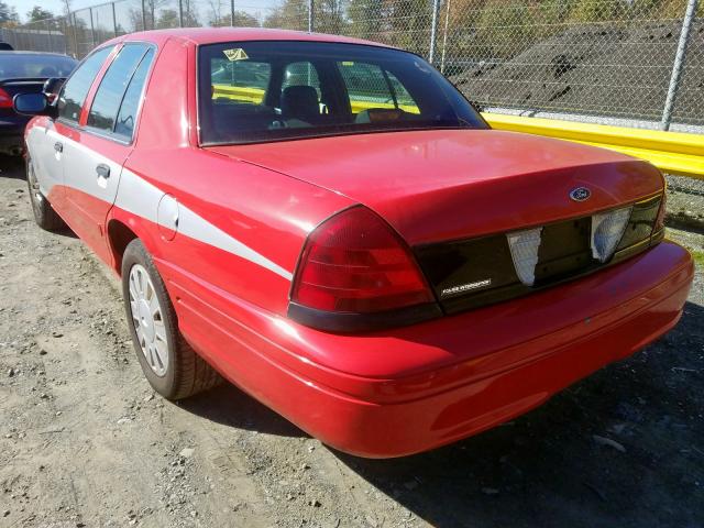2FAFP71V68X176692 - 2008 FORD CROWN VICT RED photo 3