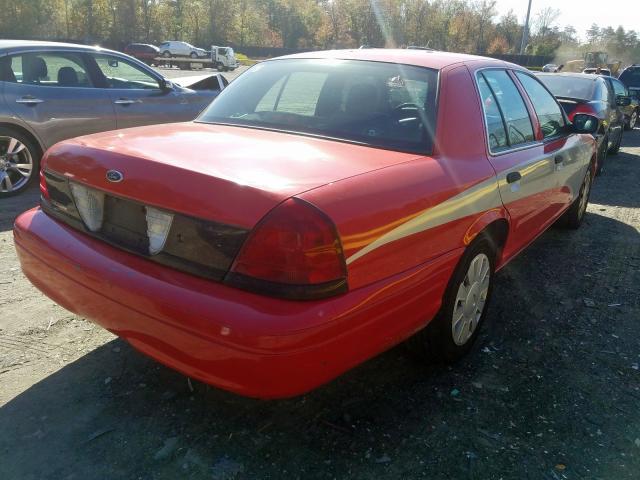 2FAFP71V68X176692 - 2008 FORD CROWN VICT RED photo 4