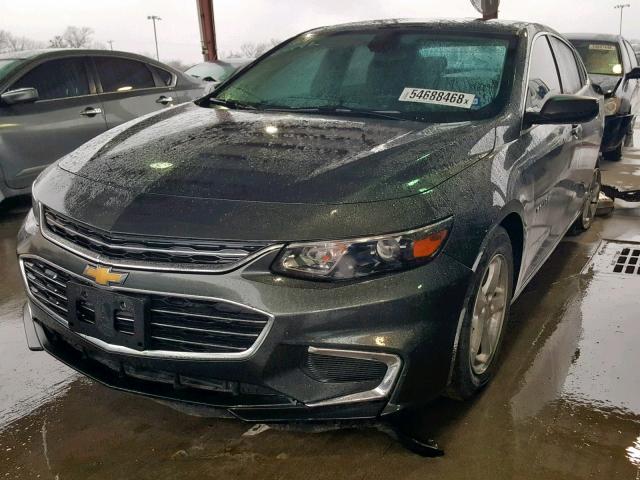 1G1ZB5ST9HF276992 - 2017 CHEVROLET MALIBU LS CHARCOAL photo 2