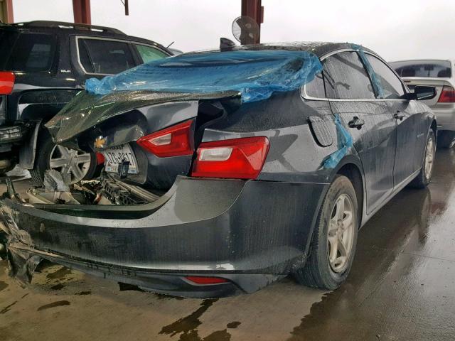 1G1ZB5ST9HF276992 - 2017 CHEVROLET MALIBU LS CHARCOAL photo 4