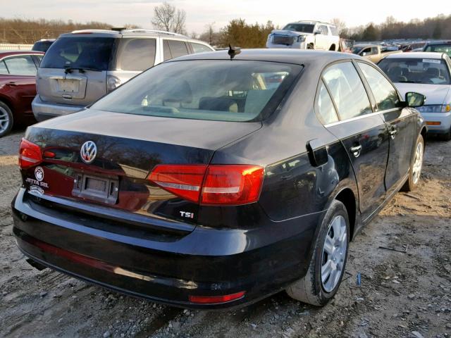 3VWL17AJ6FM281315 - 2015 VOLKSWAGEN JETTA SEL BLACK photo 4