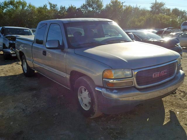 2GTEC19T3Y1136106 - 2000 GMC NEW SIERRA BROWN photo 1