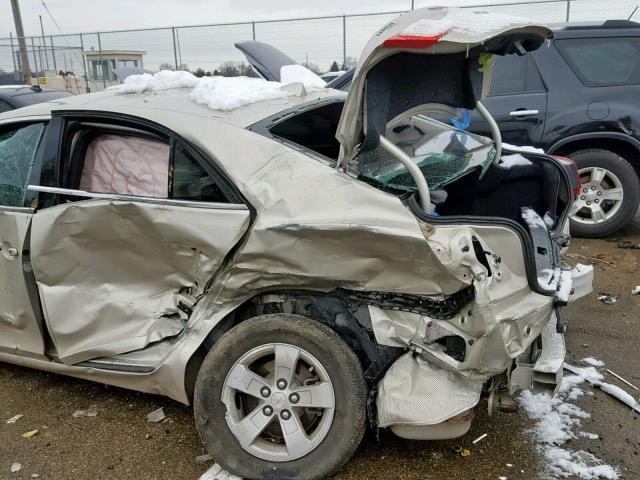 1G11C5SL6EF160445 - 2014 CHEVROLET MALIBU 1LT 棕色 照片 10