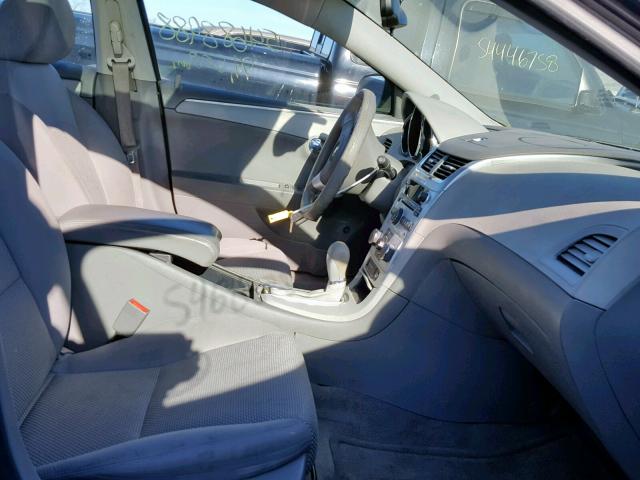 1G1ZB5EBXAF299710 - 2010 CHEVROLET MALIBU LS GRAY photo 5