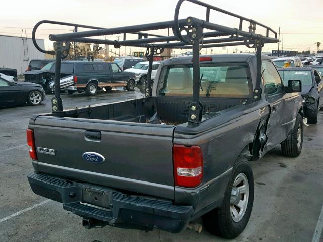 1FTKR1AD5APA61679 - 2010 FORD RANGER GRAY photo 4