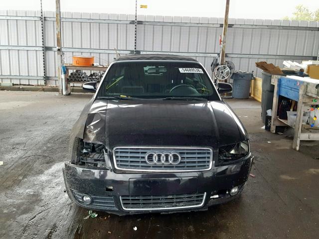 WAUAC48HX6K008470 - 2006 AUDI A4 1.8 CAB BLACK photo 9