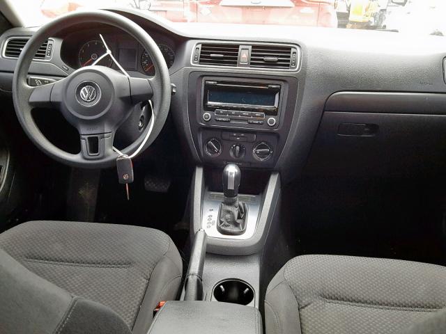 3VW2K7AJ6EM252713 - 2014 VOLKSWAGEN JETTA BASE 灰色 照片 9