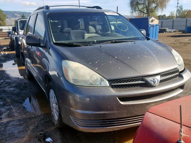 5TDZA23C74S030430 - 2004 TOYOTA SIENNA BROWN photo 1