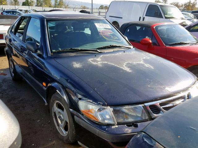 YS3DD55N4X2004258 - 1999 SAAB 9-3 S BLUE photo 1