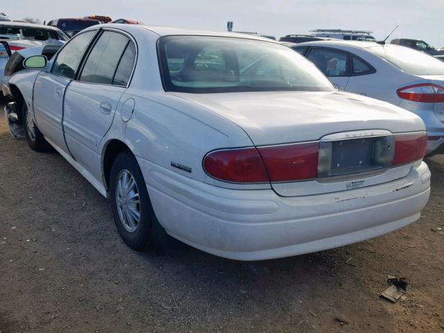 1G4HP54K22U124267 - 2002 BUICK LESABRE CU WHITE photo 3