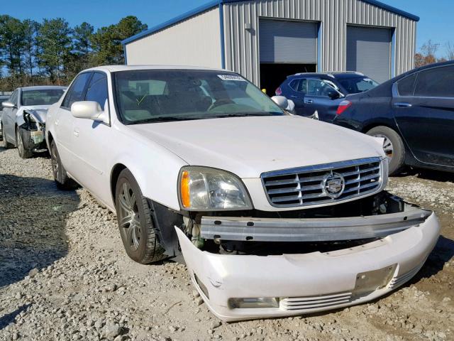 1G6KF579X5U220595 - 2005 CADILLAC DEVILLE DT WHITE photo 1