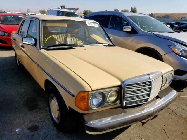 WDBAB23A7DB367503 - 1983 MERCEDES-BENZ 240 D WHITE photo 1