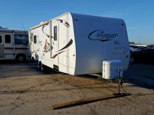 4YDT27R2XA2502506 - 2010 KEYSTONE COUGAR WHITE photo 1