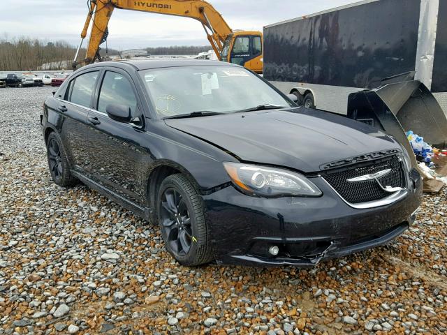 1C3CCBBG9EN164243 - 2014 CHRYSLER 200 TOURIN BLACK photo 1