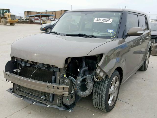 JTLZE4FE7B1137134 - 2011 TOYOTA SCION XB Бежевый фото 2