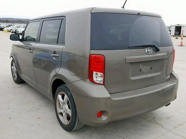 JTLZE4FE7B1137134 - 2011 TOYOTA SCION XB Бежевый фото 3