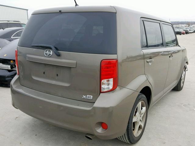 JTLZE4FE7B1137134 - 2011 TOYOTA SCION XB Бежевый фото 4