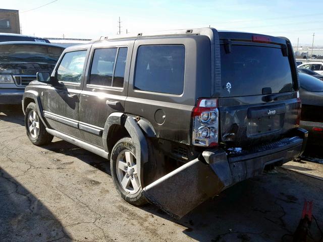 1J8HG48N36C221145 - 2006 JEEP COMMANDER Boz foto 3