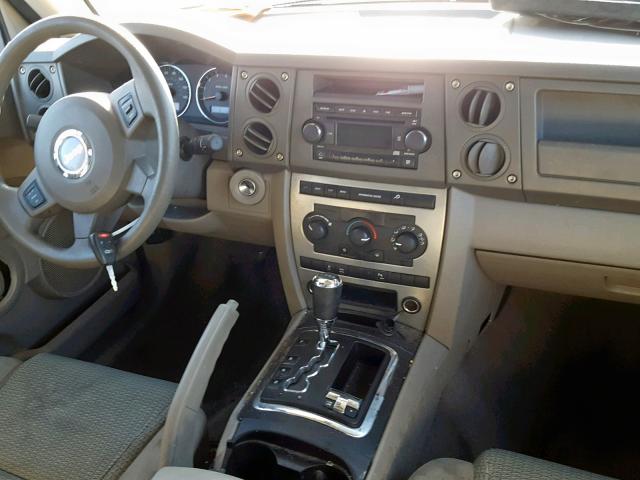 1J8HG48N36C221145 - 2006 JEEP COMMANDER Boz foto 9