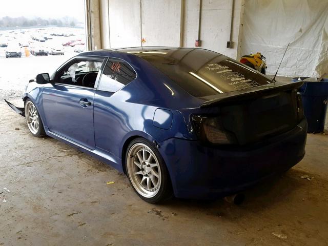 JTKJF5C77B3017008 - 2011 TOYOTA SCION TC 蓝色 照片 3