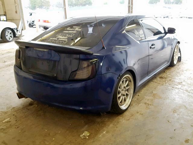 JTKJF5C77B3017008 - 2011 TOYOTA SCION TC 蓝色 照片 4