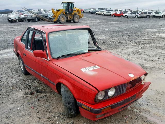 WBAAA2300K4494474 - 1989 BMW 325 I AUTO RED photo 1