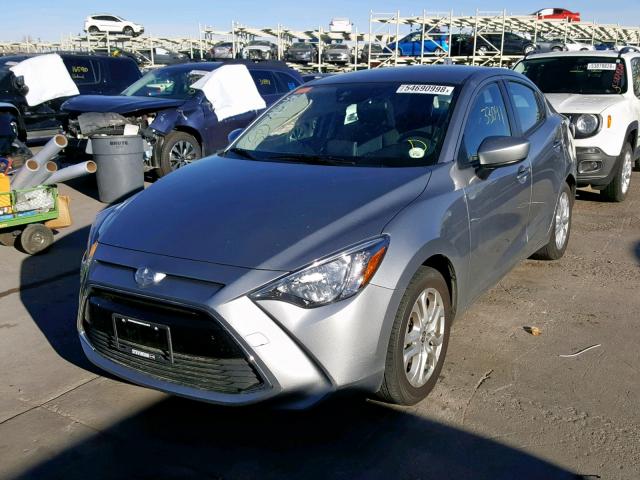 3MYDLBZV0GY124449 - 2016 TOYOTA SCION IA SILVER photo 2