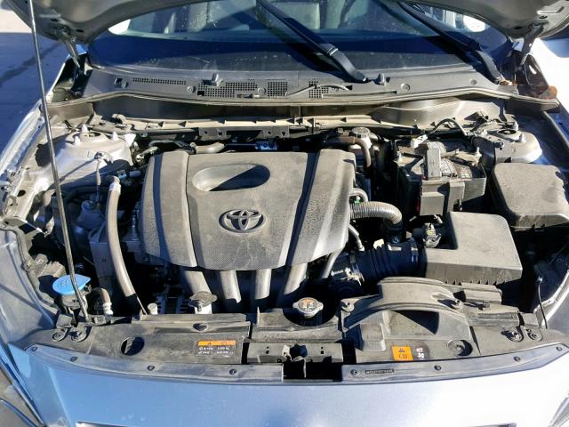 3MYDLBZV0GY124449 - 2016 TOYOTA SCION IA SILVER photo 7