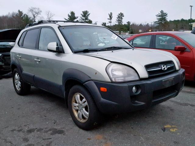 KM8JN12D87U574744 - 2007 HYUNDAI TUCSON SE GRAY photo 1