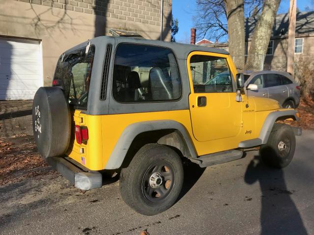 1J4FA29PXYP705100 - 2000 JEEP WRANGLER / YELLOW photo 5