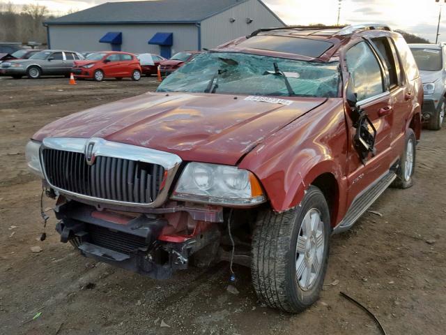 5LMEU88H64ZJ53866 - 2004 LINCOLN AVIATOR 红色 照片 10