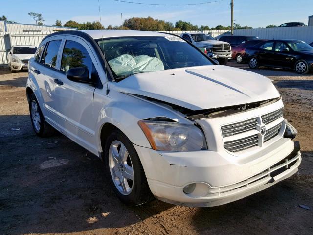 1B3HB48B08D782591 - 2008 DODGE CALIBER SX WHITE photo 1