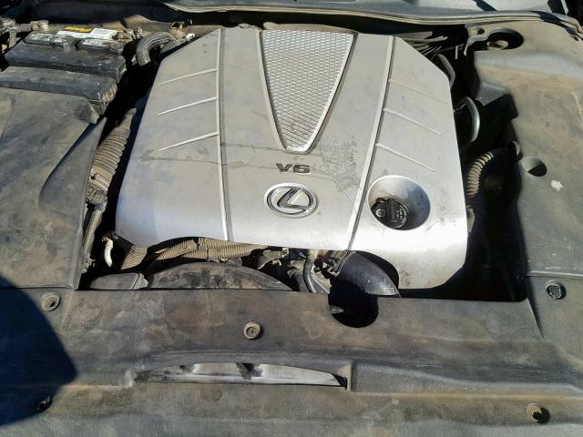 JTHBE262765006547 - 2006 LEXUS IS 350 GOLD photo 7