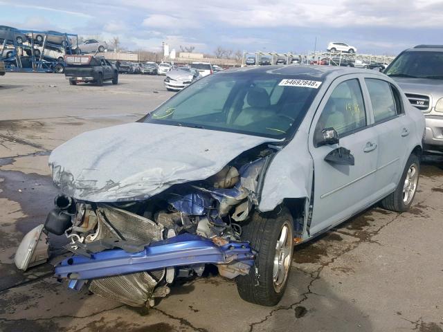 1G1AL58F277218503 - 2007 CHEVROLET COBALT LT GRAY photo 2