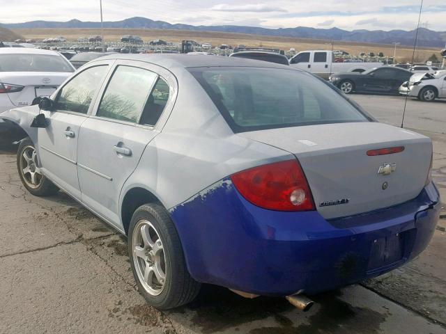 1G1AL58F277218503 - 2007 CHEVROLET COBALT LT GRAY photo 3