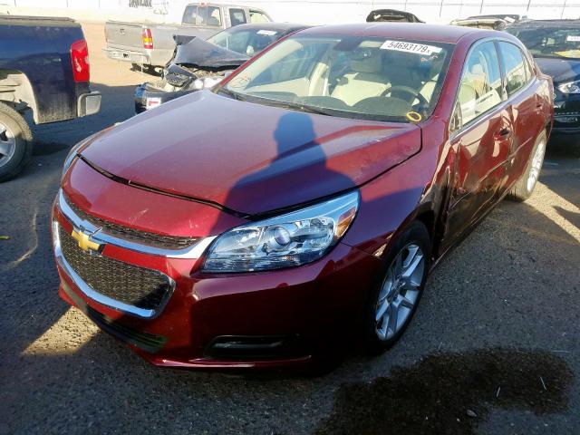 1G11C5SL4FF320517 - 2015 CHEVROLET MALIBU 1LT 勃艮第红 照片 2