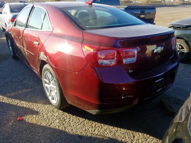 1G11C5SL4FF320517 - 2015 CHEVROLET MALIBU 1LT 勃艮第红 照片 3