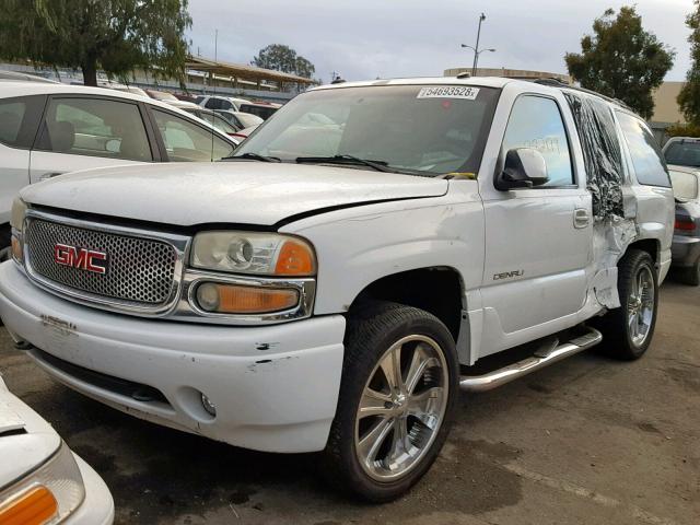 1GKEK63U33J313757 - 2003 GMC YUKON DENA WHITE photo 2