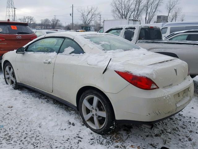 1G2ZH36N074168037 - 2007 PONTIAC G6 GT WHITE photo 3