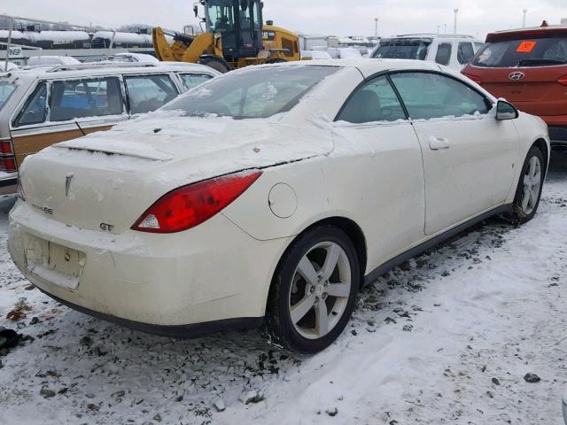 1G2ZH36N074168037 - 2007 PONTIAC G6 GT WHITE photo 4