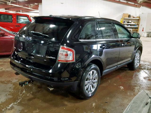 2FMDK39C59BA92711 - 2009 FORD EDGE LIMIT BLACK photo 4