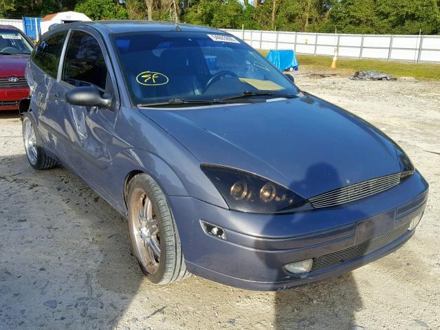 3FAFP31323R180012 - 2003 FORD FOCUS ZX3 GRAY photo 1