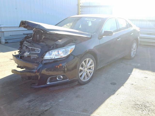 1G11H5SA7DU135631 - 2013 CHEVROLET MALIBU LTZ BLACK photo 2