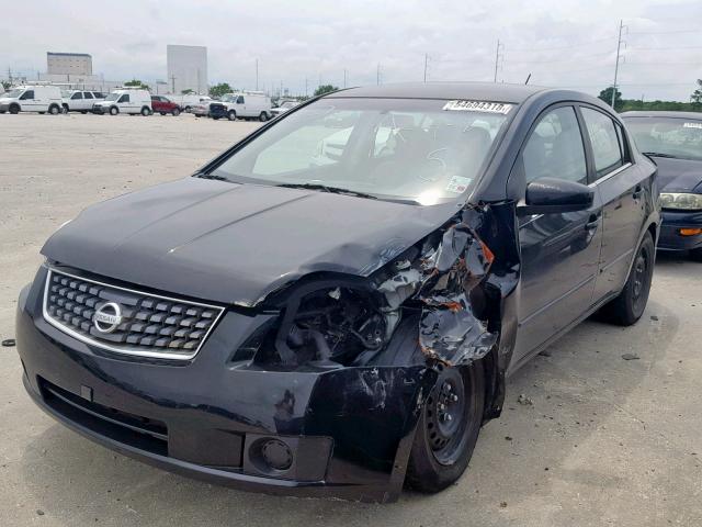 3N1AB61E17L721861 - 2007 NISSAN SENTRA 2.0 BLACK photo 2