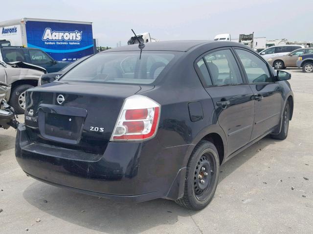 3N1AB61E17L721861 - 2007 NISSAN SENTRA 2.0 BLACK photo 4