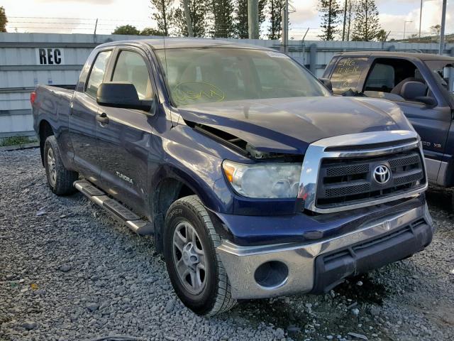 5TFRM5F18CX040864 - 2012 TOYOTA TUNDRA DOU BLUE photo 1